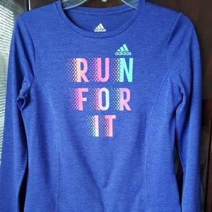 Girls Adidas Athletic Top